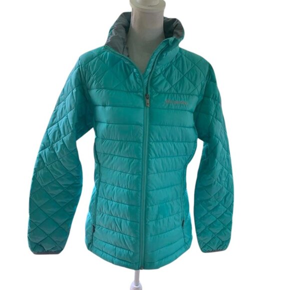 Columbia Womens Ultimate Catch Heat Seal Puffy Insulated Jacket Size Small - Picture 5 of 6